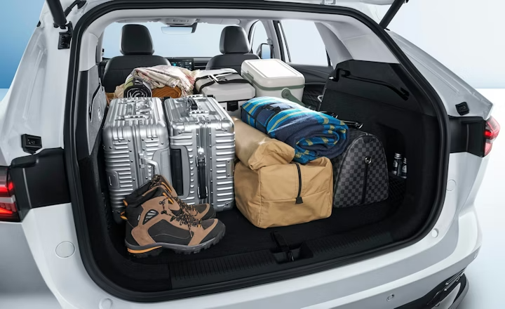 MG HS Hybrid+ Platzangebot mit 507 Liter Kofferraum